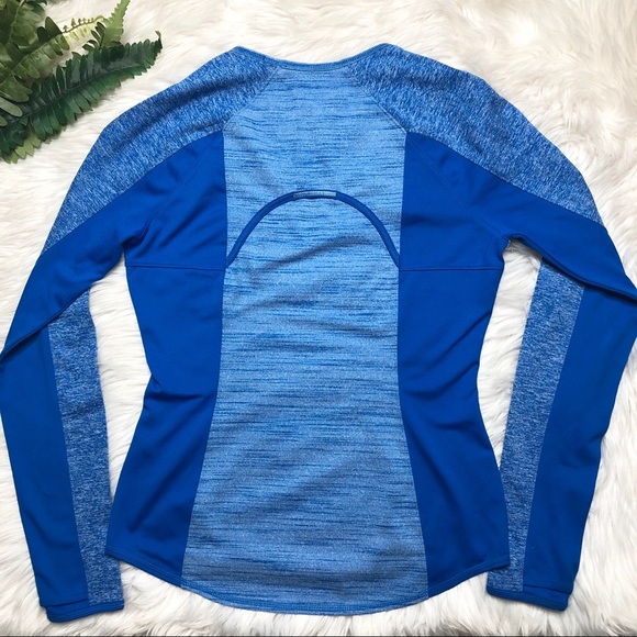 Athleta Running Wild Crew Neck Top Small - Picture 2 of 3